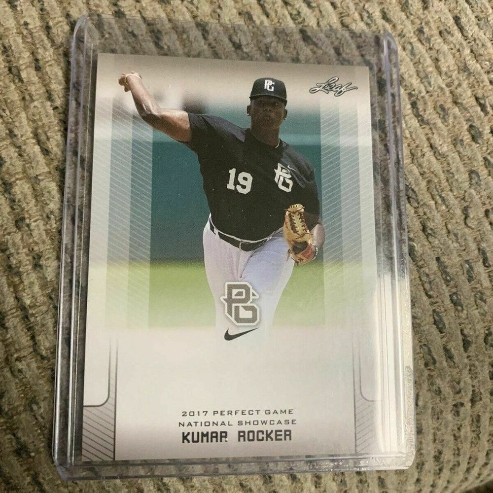 KUMAR ROCKER Rookie Card New York Mets MLB Draft - Picture 2 of 4